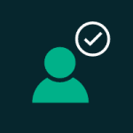 Person icon representing reducing involuntary churn to increase customer lifetime value